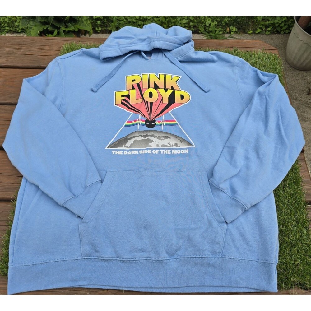 Pink Floyd Freeze New York Women's Long Sleeve Hoodie XXL EUC Front Pocket